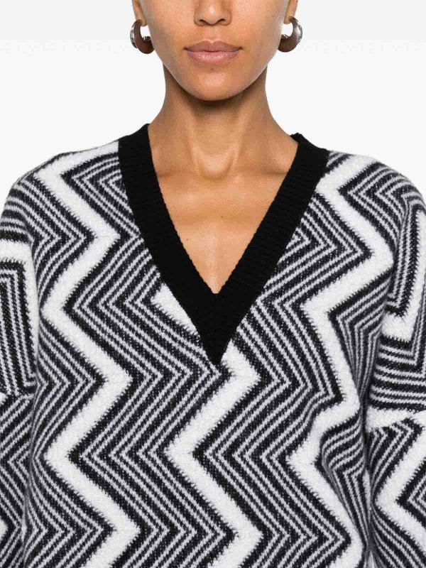 The Best Shops MISSONI: Pull col rond - Pull Col Rond - Blanc
