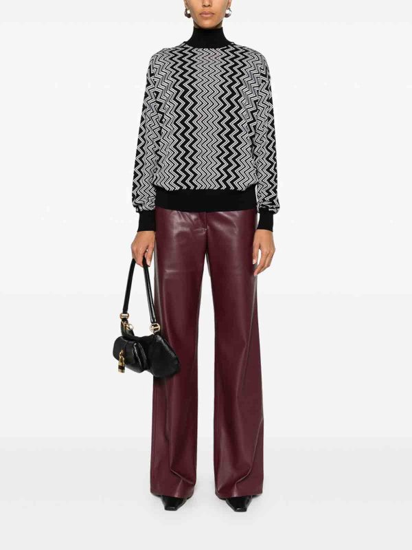 タートルネック/ポロネック - 黒 shop online: MISSONI