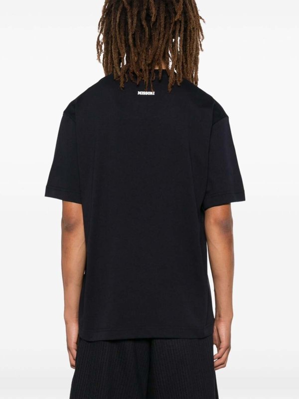 T-Shirt - Bleu Foncé shop online: MISSONI
