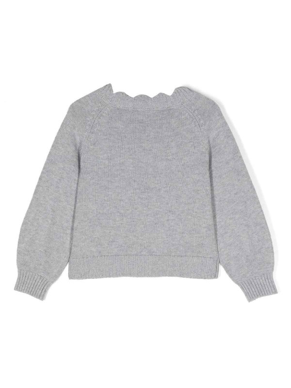 MONNALISA: クルーネック online - クルーネック - グレー