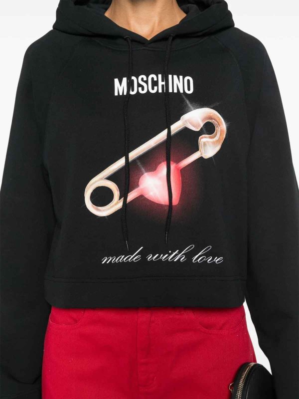 MOSCHINO buy online スウェットシャツ/セーター - 黒