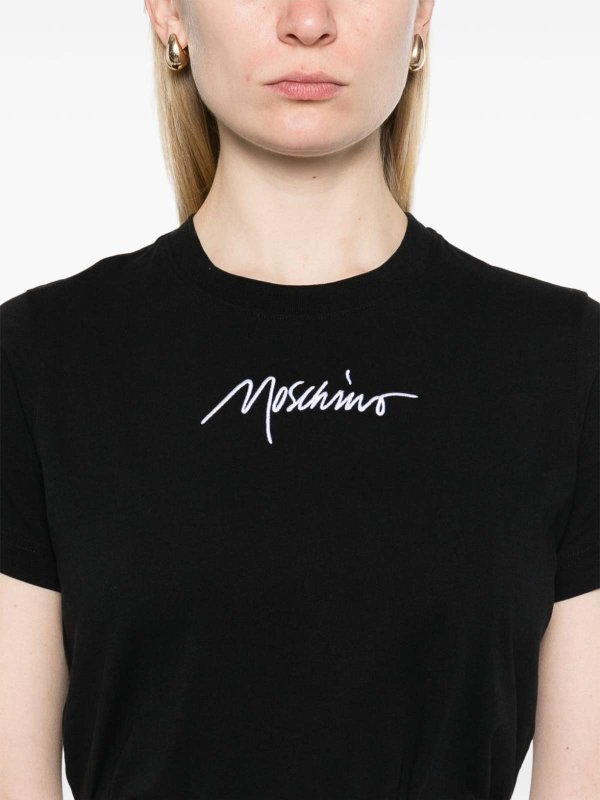 MOSCHINO: T-shirts online - T-Shirt - Schwarz