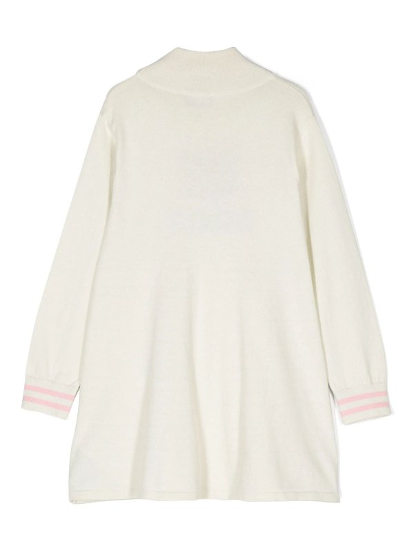 Moschino Kids: Maxi robe online - Maxi Robe - Gris Clair