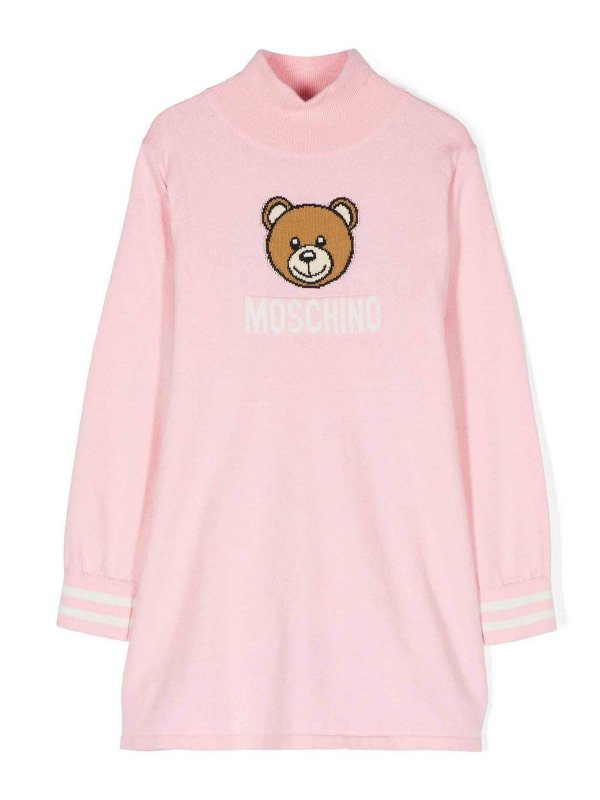 Moschino Kids: Vestidos largos - Vestido Largo - Rosado