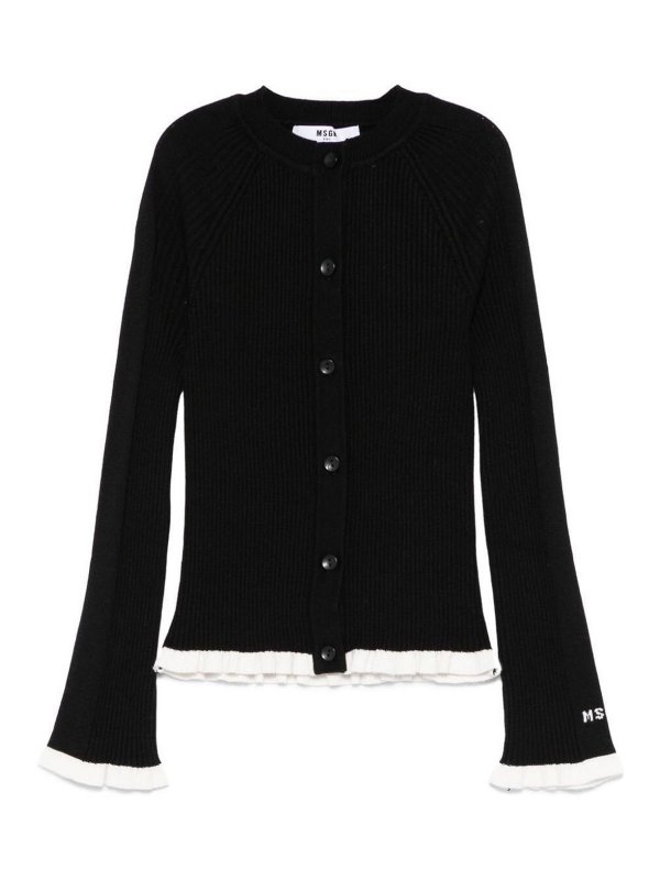 M.S.G.M. KIDS: Cardigans - Cardigan - Schwarz