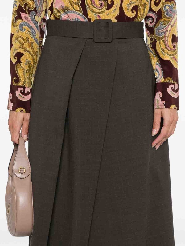 P.A.R.O.S.H.: Knee length skirts & Midi online - Skirt