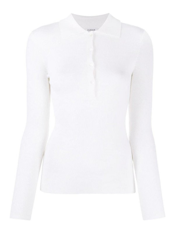 P.A.R.O.S.H.: maglia collo a barchetta - Maglia