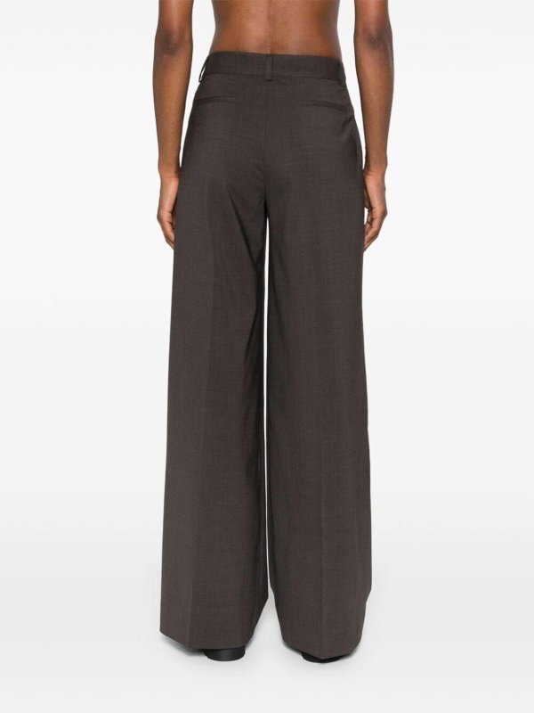 The Best Shops P.A.R.O.S.H.: カジュアルトラウザー - カジュアルパンツ - ブラウン