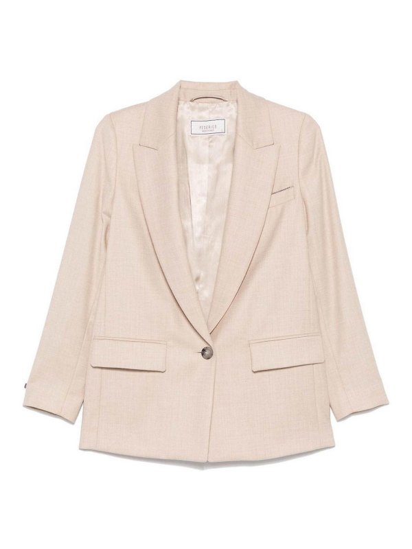 PESERICO: Vestes de costume - Blazer - Rose Clair
