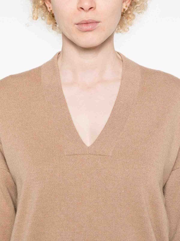 PESERICO: U-Boot-Ausschnitt online - U-Boot-Pullover - Rosa