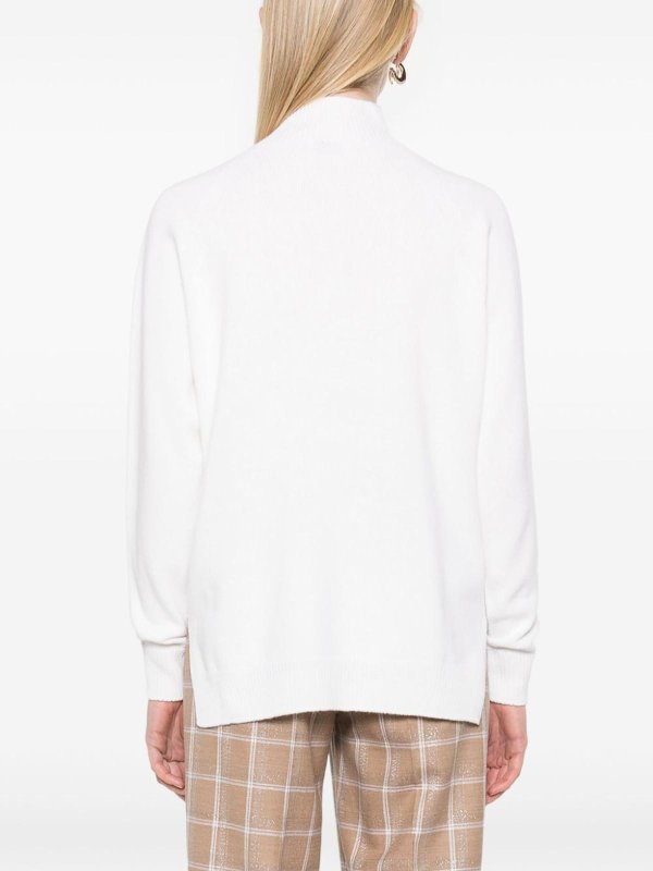 Pull Col Bateau - Blanc shop online: PESERICO