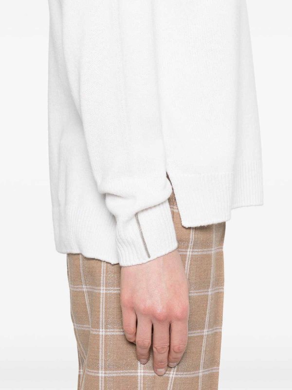 PESERICO buy online Pull Col Bateau - Blanc