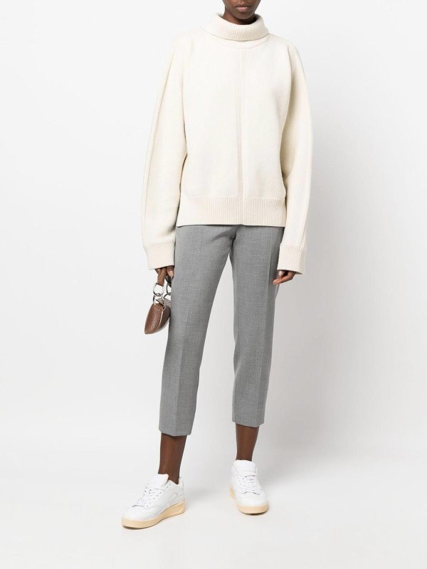 カジュアルパンツ - グレー shop online: PESERICO