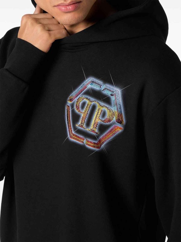 スウェットシャツ/セーター - 黒 shop online: PHILIPP PLEIN