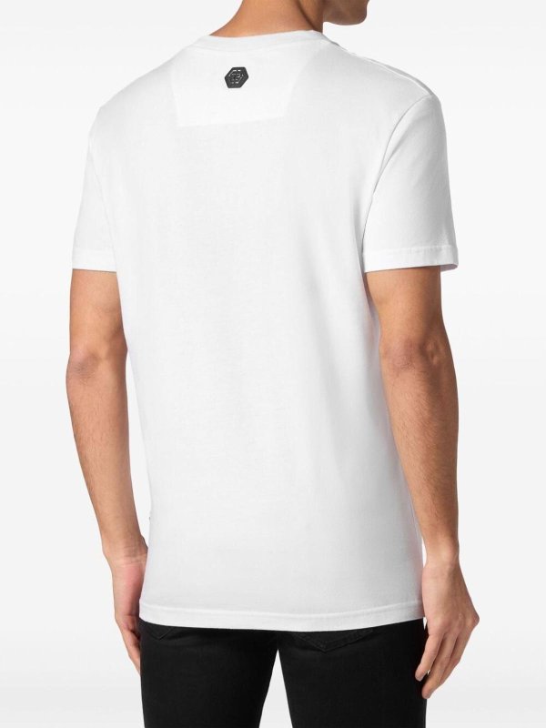 T-Shirt - Weiß shop online: PHILIPP PLEIN