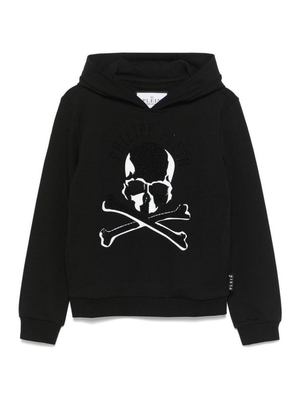 Philipp Plein Junior: スウェット＆セーター - スウェットシャツ/セーター - 黒