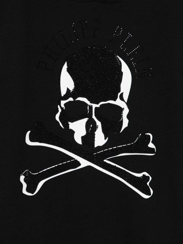 Philipp Plein Junior: スウェット＆セーター online - スウェットシャツ/セーター - 黒