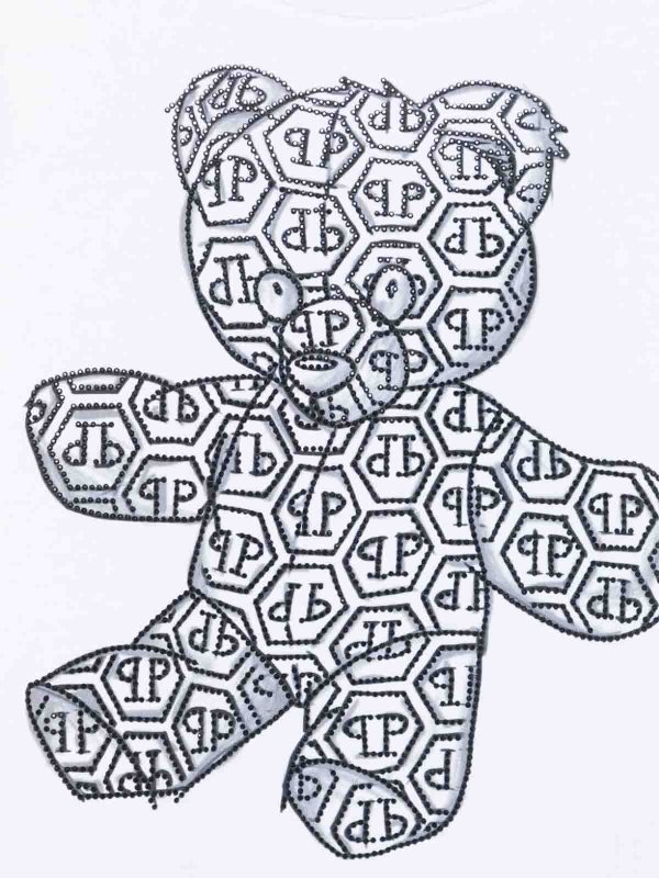 The Best Shops Philipp Plein Junior: Sweatshirts und Pullover - Sweatshirt - Weiß