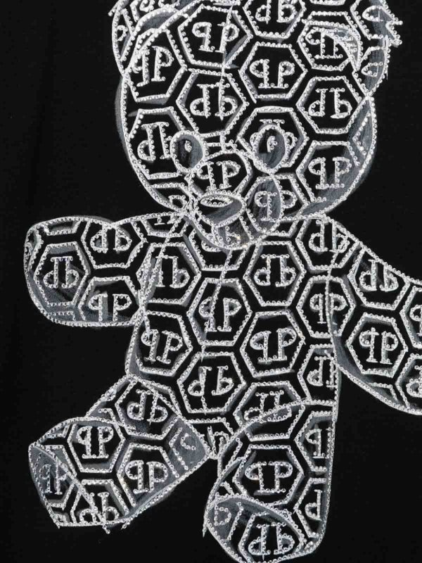 The Best Shops Philipp Plein Junior: T-shirts - T-Shirt - Noir