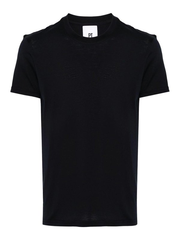 PT TORINO: T-shirts - T-Shirt - Bleu
