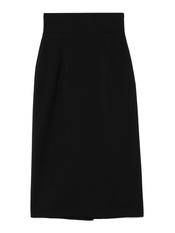 スカート SPORTMAX Woman Skirt Black 2422106093600 004 Sportmax Skirt - Black - Women | 2422106093600004C | thebs.com