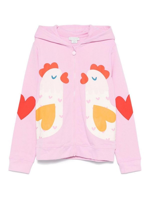 Stella McCartney Kids: Sweatshirts und Pullover - Sweatshirt - Rosa