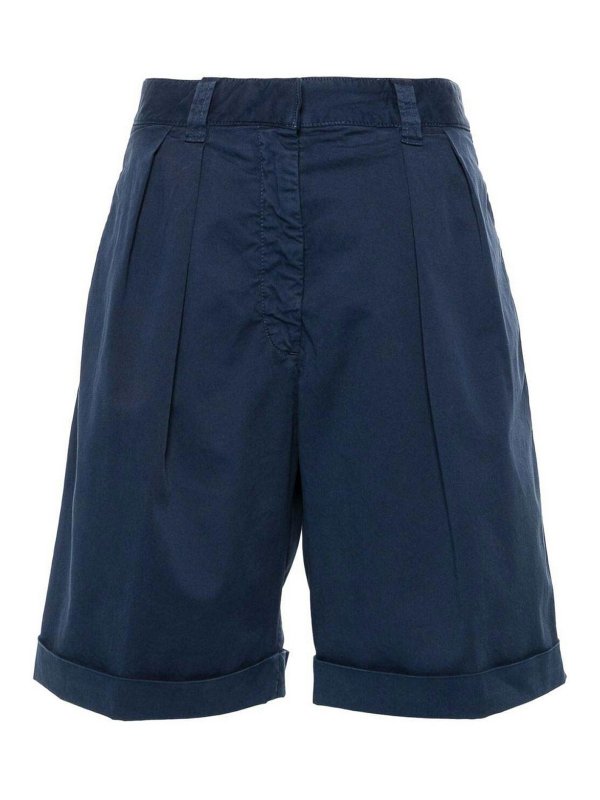 ASPESI: Hosen Shorts - Shorts - Blau