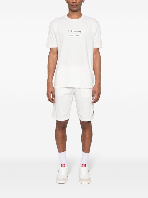 The Best Shops C.P. COMPANY: Shorts - Shorts - Blanco