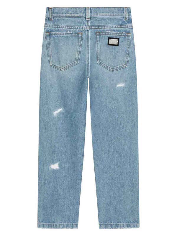 Dolce & Gabbana Jr: casual trousers online - 5 Pockets