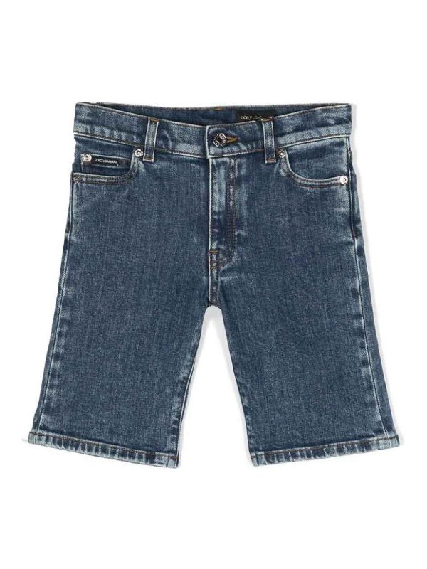 Dolce & Gabbana Jr: Pantalones casual - Pantalón Casual - Azul