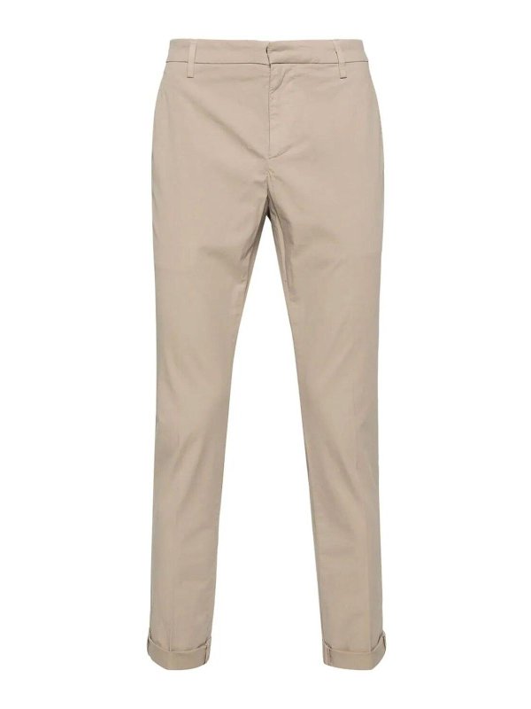 DONDUP: Pantalons casual - Pantalons Décontractés - Beige