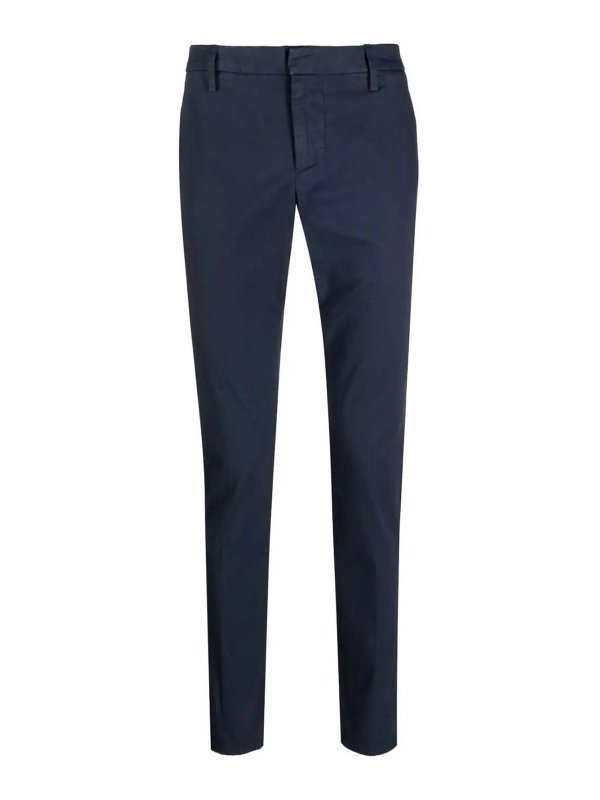 DONDUP: カジュアルトラウザー - カジュアルパンツ - ブルー