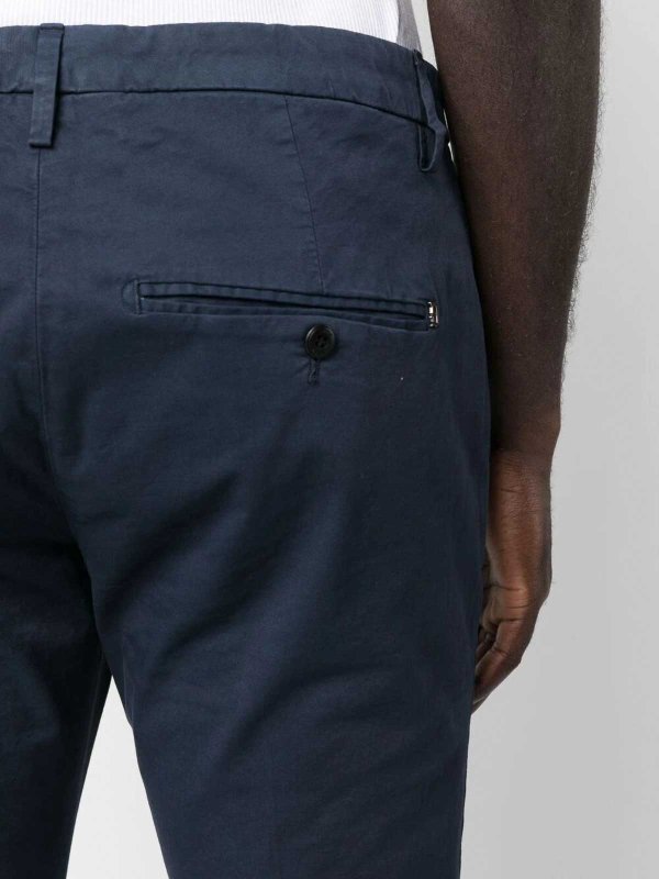 カジュアルパンツ - ブルー shop online: DONDUP