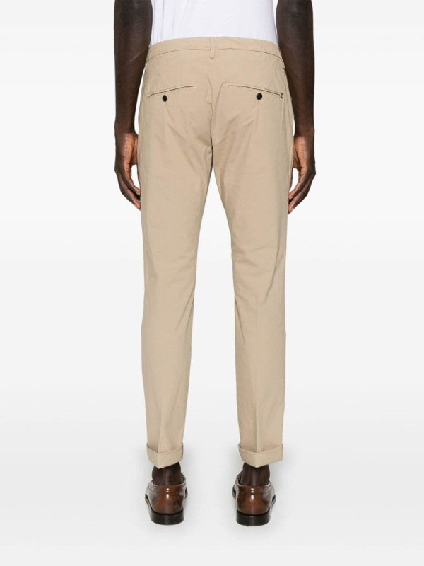 カジュアルパンツ - ベージュ shop online: DONDUP