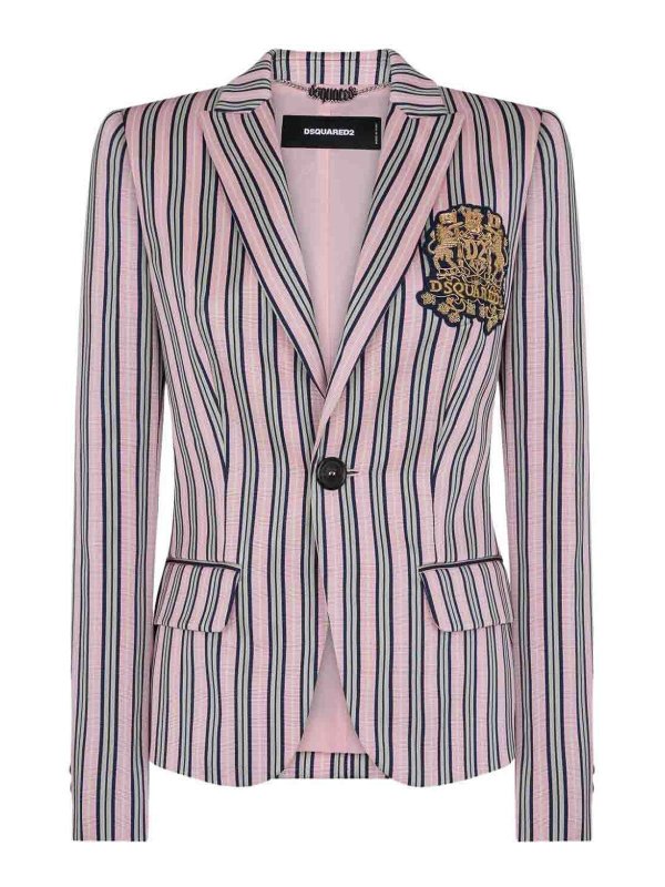 DSQUARED2: Casualjacken - Casualjacke - Rosa