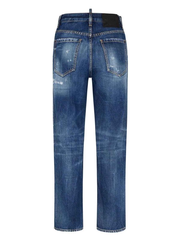 DSQUARED2: Jeans Rectos online - Shorts - Lavado Claro