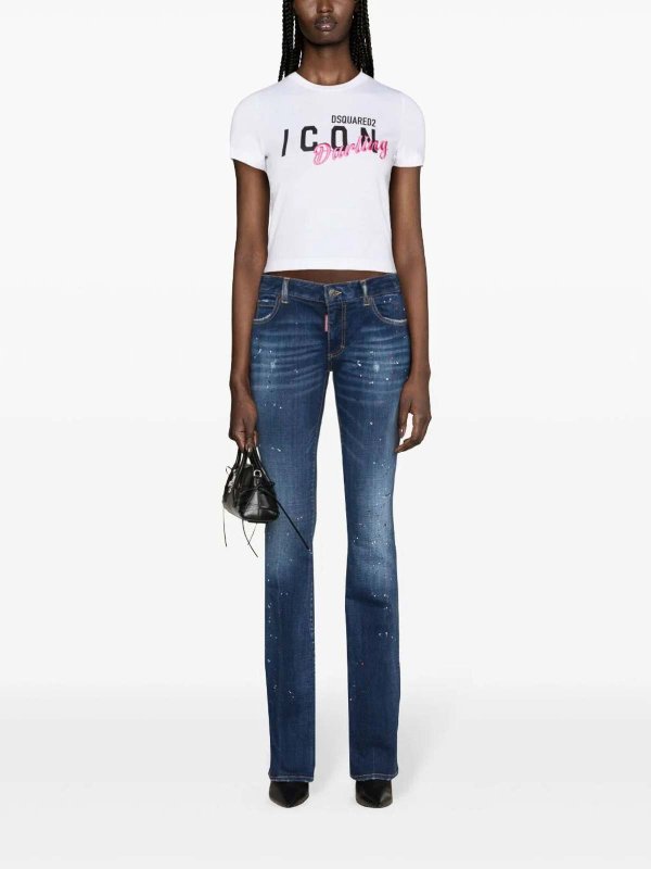 ショートパンツ - ライトウォッシュ shop online: DSQUARED2