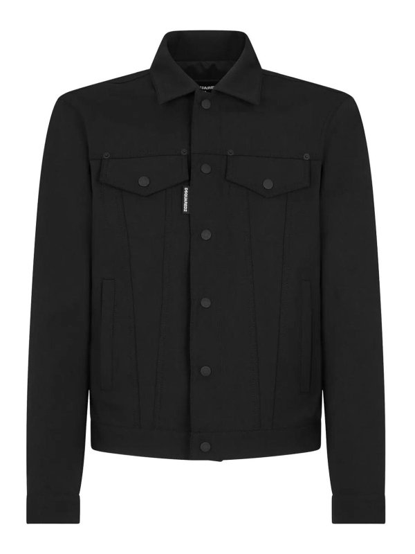 DSQUARED2: ショートコート - ショートコート - 黒