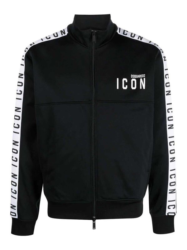 DSQUARED2: Sudaderas y suéteres - Sudadera - Negro