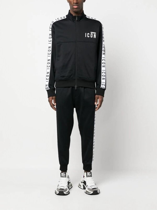 The Best Shops DSQUARED2: Sudaderas y suéteres - Sudadera - Negro