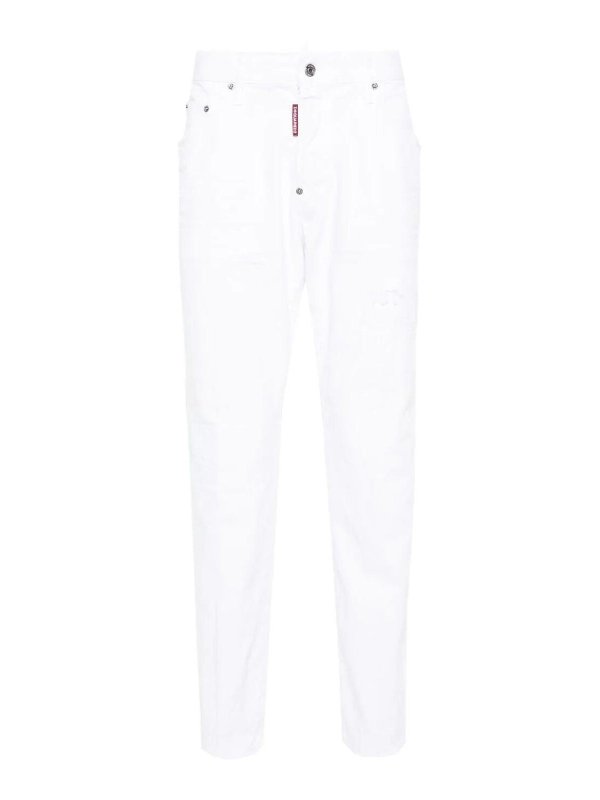 DSQUARED2: Hosen Shorts - Shorts - Weiß