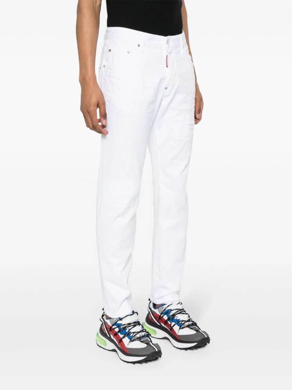 The Best Shops DSQUARED2: Hosen Shorts - Shorts - Weiß