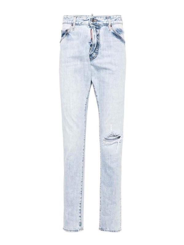 DSQUARED2: Shorts - Shorts - Lavado Claro