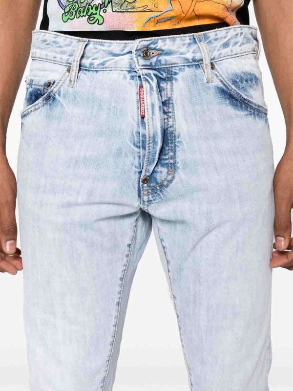 The Best Shops DSQUARED2: Shorts - Shorts - Lavado Claro