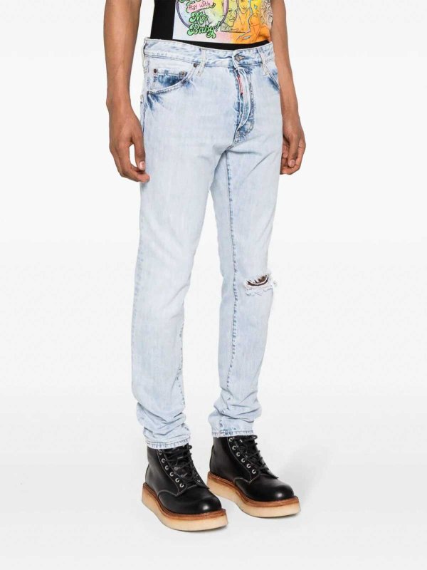 Shorts - Lavado Claro shop online: DSQUARED2