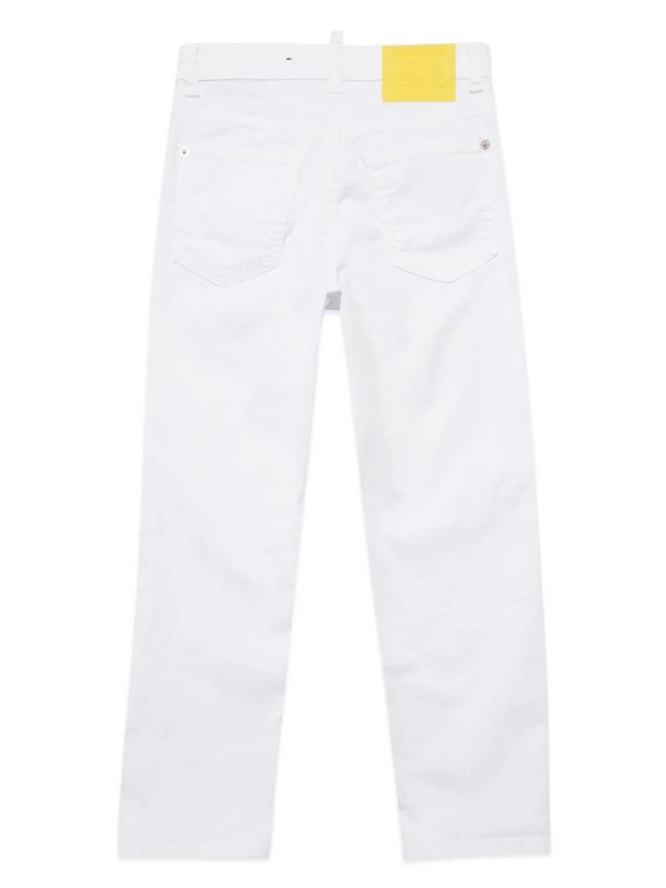 The Best Shops DSQUARED2: Pantalones casual - Pantalón Casual - Blanco