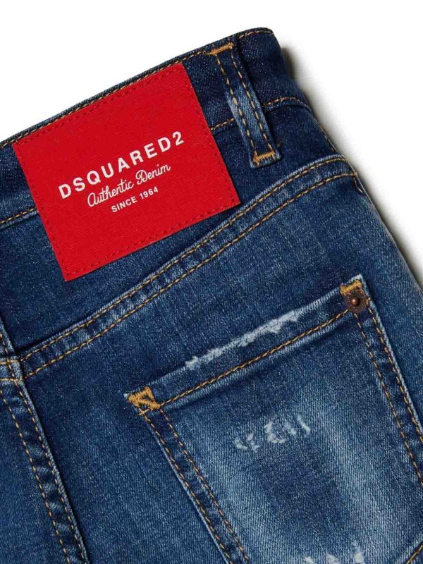 The Best Shops DSQUARED2: Pantalons casual - Pantalons Décontractés - Délavé