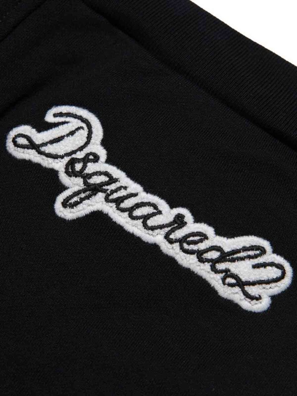 DSQUARED2: トラウザーショーツ online - ショートパンツ - 黒