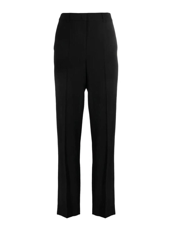 EMPORIO ARMANI: カジュアルトラウザー - ショートパンツ - 黒