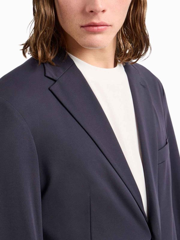 The Best Shops EMPORIO ARMANI: カジュアルジャケット - カジュアルジャケット - ブルー